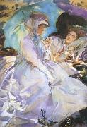 Reading (mk18) John Singer Sargent